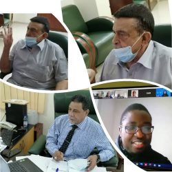 الامين العام والامين المالي يشاركان في “كونفرنس CAF”