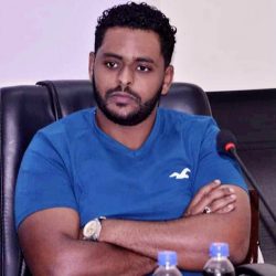 الإعلامي الشاب ” محمد السعودي” في ضيافة كورة سودانية …أشجع فريق ريال مدريد واعشق فريق الازرق سيد البلد ….