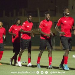المنتخب يؤدي آخر تدريباته قبل مواجهة الأولمبي بحضور شداد