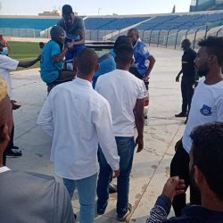 نقل لاعب الشرطة القضارف للمستشفى مصاباً