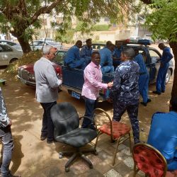 سوداكال يتفقد المكتب التنفيذي ويزور الفريق بفندق كورال