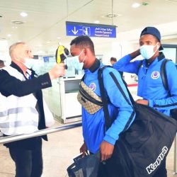 بعثة الهلال تصل الجزائر واستقبال حار من السفارة