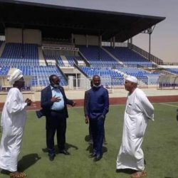 الضي يقف على جاهزية إستاد الأبيض لاستقبال الفعاليات الرياضية