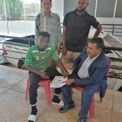 الراقي يكسب خدمات النيجيري استيفن