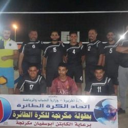 البيان يكسب حي القسم في بطولة مكرنجة للكرة الطائرة بمدني
