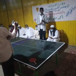 افتتاح دورة الفقيد احمد علي أبو سن لتنس الطاولة بنادي المريخ القضارف