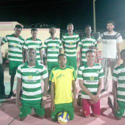 جهاز المخابرات العامة والتأمين الصحي في ختام نهائي دورة الكرة الطائرة بنيالا بحضور الوالي ولجنة الأمن