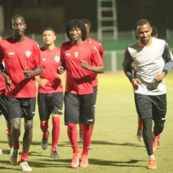 المنتخب الوطني  يؤدي مرانه الاول