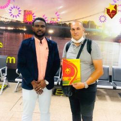وصول مدرب الحراس الفرنسي فريديريك للإشراف على تدريب حراس المريخ
