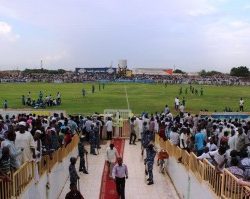 العمل يتواصل في إستاد الحصاحيصا باشراف لجنة ابوشوك