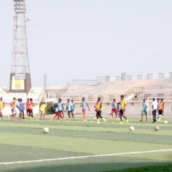 الاولمبي يدشن تدريباته وإعداده الرسمي باستاد نيالا