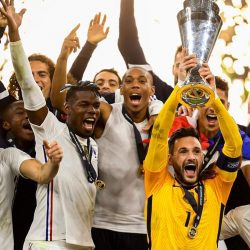 فرنسا تحرز دوري الأمم الأوربية