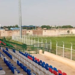 عملية تاهيل وصيانة داخل استاد جبل اولياء