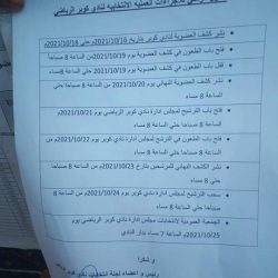 وقف إجراءات إنتخابات نادي كوبر الرياضي