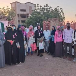 الأمين العام للمجلس الأعلى للشباب والرياضة يخاطب سباق الماراثون للسيدات بالقضارف