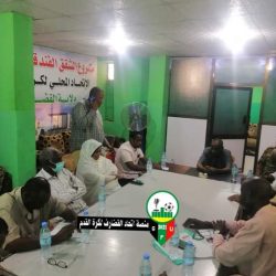 والي القضارف يكشف عن قيام مدينة للشباب والرياضة ويوكد دعمه للاندية التي تمثل الولاية