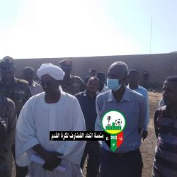 والي القضارف والأمين العام للمجلس يدعمان اتحاد الفاو