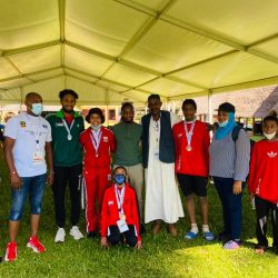 منتخب السودان للسباحة يحصد الذهب بكمبالا