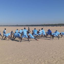 هلال التبلدي يرفع درجة التحضيرات برمال توتي