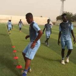 حي العرب بورتسودان يتدرب باستاد عطبرة