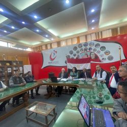 اجتماع مثمر للجان الملتقى الدولي لرياضة المرأة العربية بمقر اتحاد الجامعات المصري عبر تقنية زووم