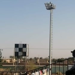تواصل العمل في إنارة استاد بربر