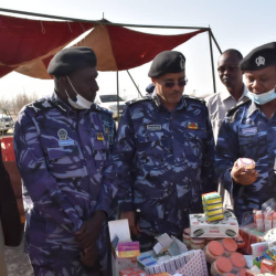 إبادة (30) طن من البضائع المخالفة بقيمة (50) مليون جنيه سوداني 