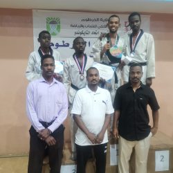 محمد حمزة ينتزع لقب البطل الأولمبي في التايكوندو ويفوز بدرع الخرطوم