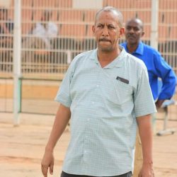رئيس نادي الزمالة ام روابة يخاطب اللاعبين ويطالب بالقتال في الجولات القادمة
