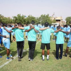 الشرطة القضارف يجري مرانه الرئيسي لهلال الساحل