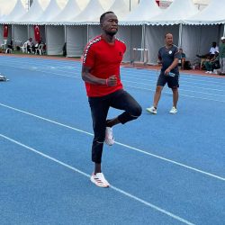 صدام كومي يحرز الفضية في سباق (800)متر ويرفع علم السودان في بطولة التضامن