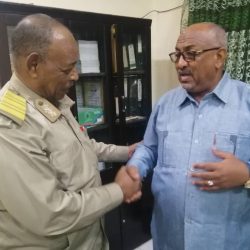 وزير الشباب والرياضة المكلف بنهر النيل يستقبل المدير التنفيذي لمحلية عطبرة لبحث قضايا الرياضة