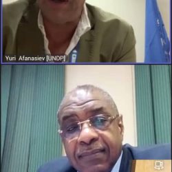 إجتماع ناجح لرئيس الإتحاد السوداني لكرة القدم مع الممثل الإقليمي لبرنامج الأمم المتحدة الإنمائي بالسودان