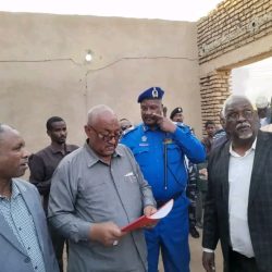 والي نهرالنيل و وزيرالشباب والرياضة يقدمان الدعم العيني والمادي دعما للآنشطة الشبابية والرياضية بمنطقة الحسناب بالدامر