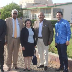 السفيرة الفرنسية تزور اللجنة الأولمبية السودانية وتؤكد علي دعم وتطوير الرياضة السودانية ..