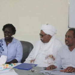 إفتتاح فعاليات الدورة التدريبية لمدراء مراكز اولمب افريكا بالسودان