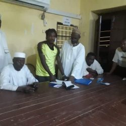 جماهير نادي الرابطة تزف النجم الكبير طارق حماد لمكاتب إتحاد حلفا