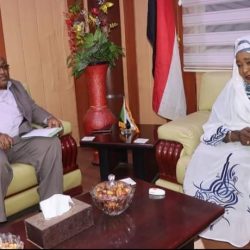 هزار عبد الرسول تلتقي وزير الشباب بولاية نهر النيل