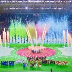 حفل افتتاح رائع لكأس أمم إفريقيا للمحليين بالجزائر