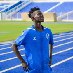 الهلال يتفاعل مع الموهبة الغامبية