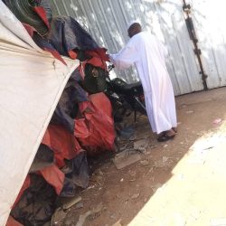 شحن نجيل استاد الضعين والمهندس يصل الاسبوع القادم