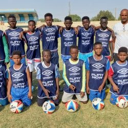 المدرسة السودانية للاصلاح الرياضي بالدمازين تدشن تمارين كرة القدم