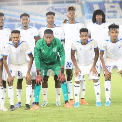 ايبويلا في اول ظهور رسمي مع الهلال