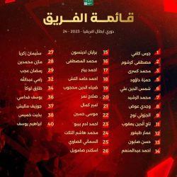 المريخ يعلن قائمته الإفريقية للموسم الجديد