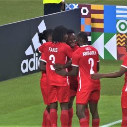 محققا اهم انتصاراته الدولية..صقور الجديان تمطر شباك جنوب السودان بثلاثية وتتصدر