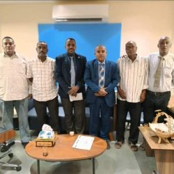 اللقاء بحث سبل التعاون المشترك  وفد الأتحاد المحلي لكرة القدم بولاية القضارف يلتقي بالرئيس التنفيذي لبنك النيل