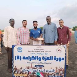 افتتاح أنيق لدورة الكرامة بكرري في إطار النفرة الشبابية الرياضية بالقضارف