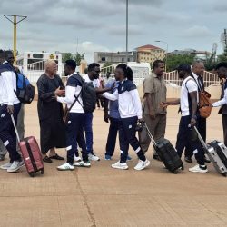 البعثة تصل مقر الإقامة