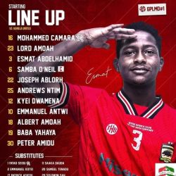 اولى جولات الدوري الغاني عصمت عبدالحميد اساسي
