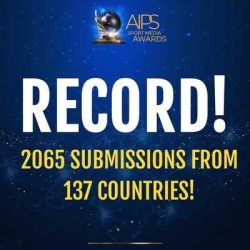 رقم قياسي لمشاركات الإعلام الرياضي في جوائز الإتحاد الدولي للصحافة الرياضية